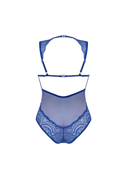 6-Bielizna-Giselia body niebieskie  M/L-6