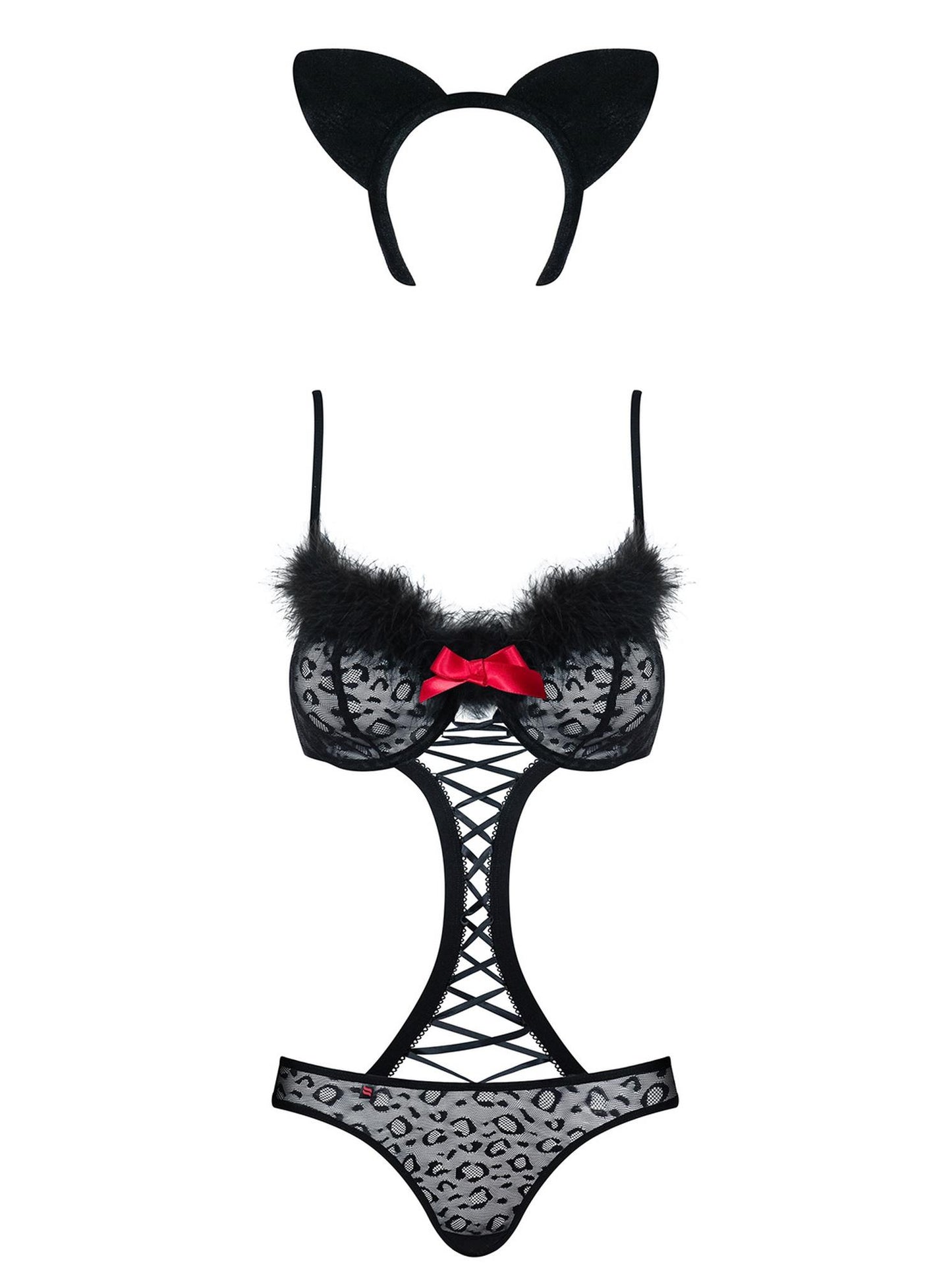 3-Kotka sex kostium strój przebranie obsessive s/m-3