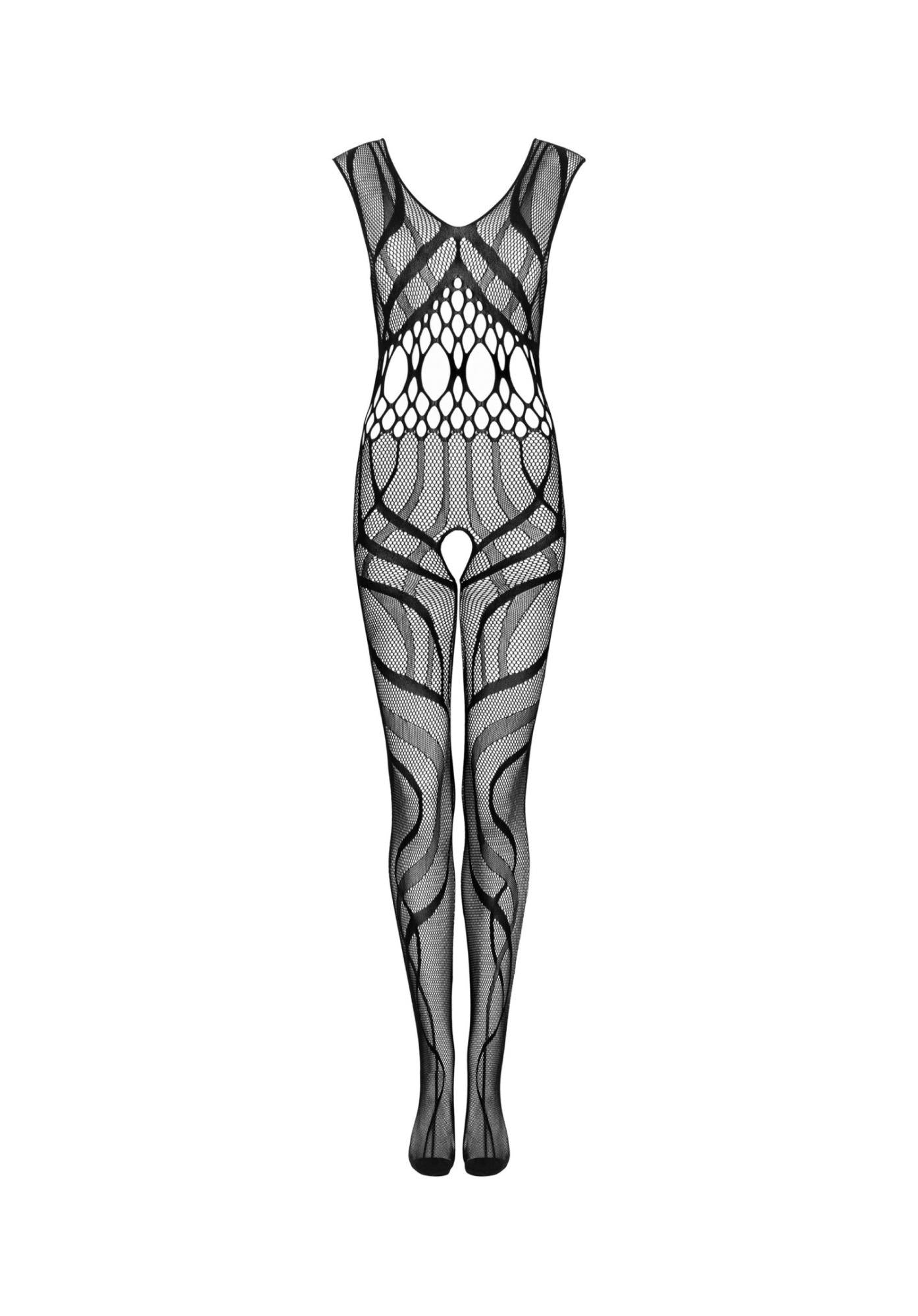 6-Bodystocking seksowny otwarty krok siateczka S/M/L-6