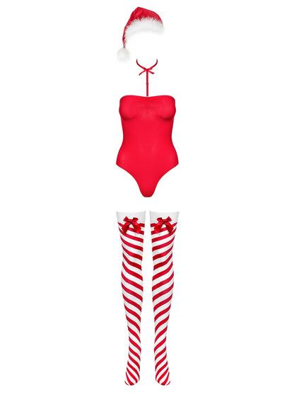 5-Bielizna-Kissmas body czerwone L/XL-5