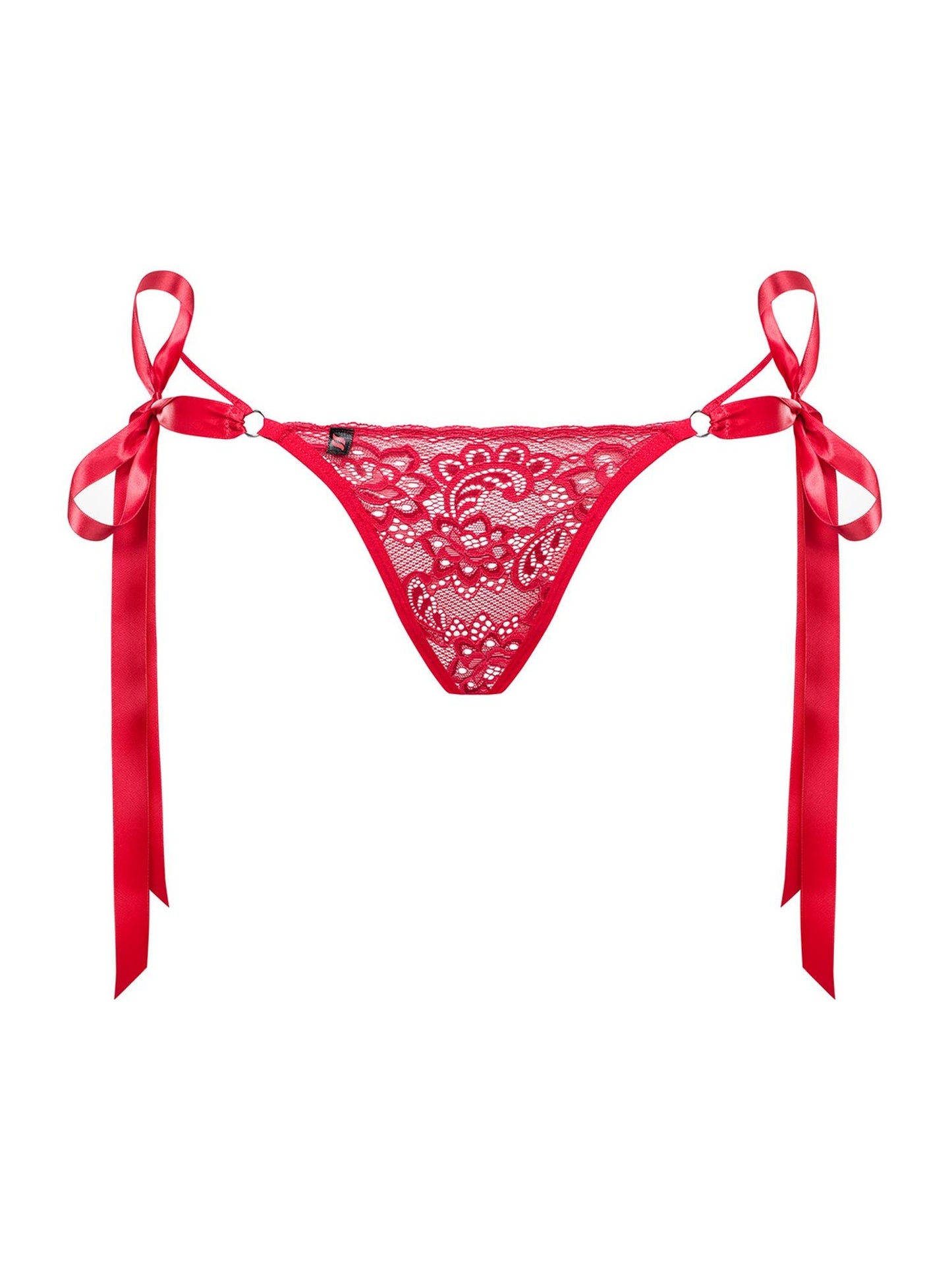 6-Stringi erotyczne czerwone sex kokarda lovlea l/xl-6