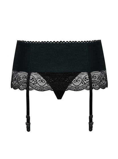 2-Szeroki wysoki sex pas do pończoch obsessive l/xl-2