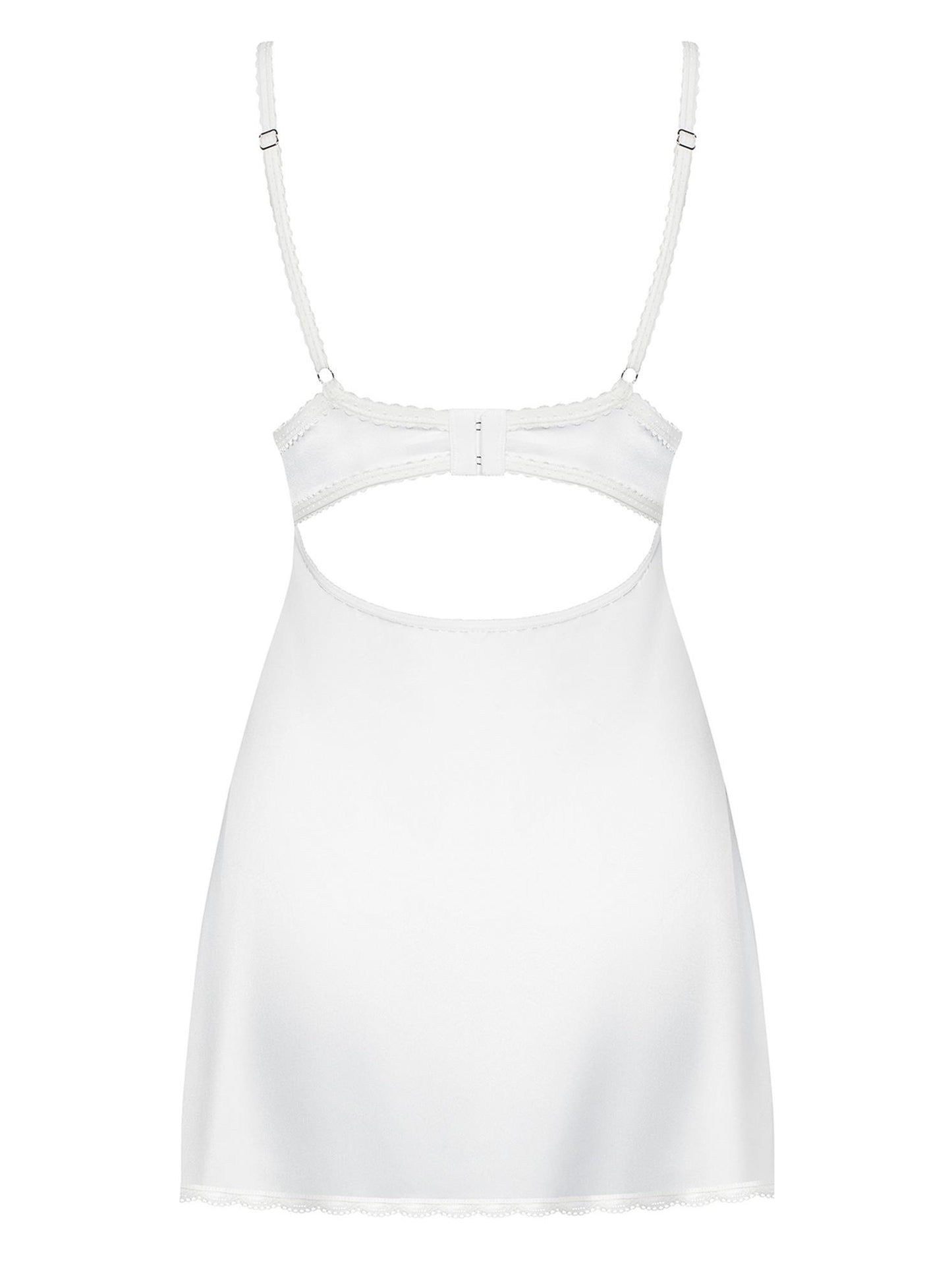 4-Biała koszulka stringi sex komplet obsessive l/xl-4