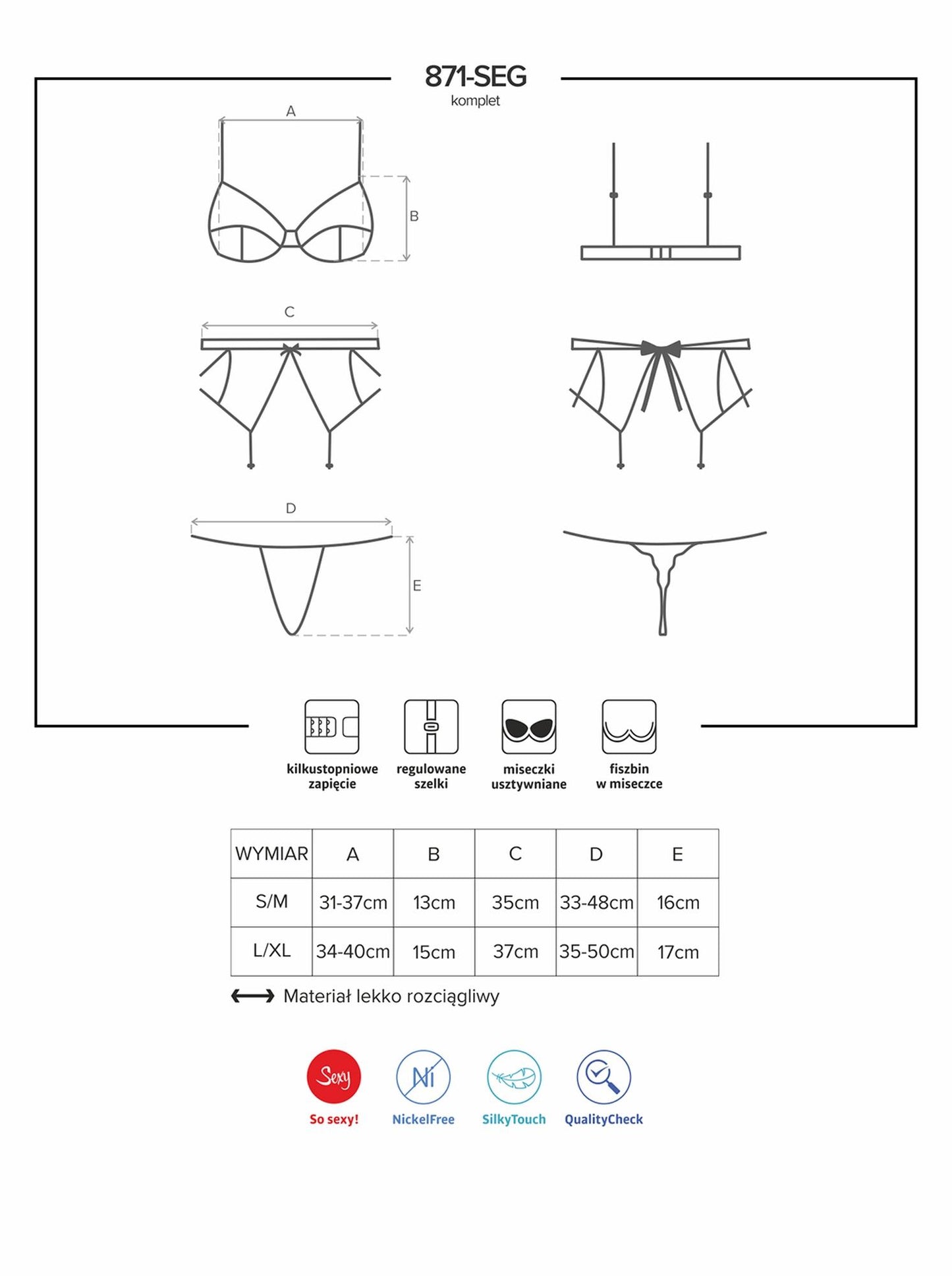 5-Komplet biustonosz stringi pas sex obsessive l/xl-5