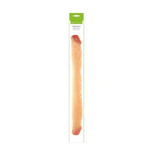 2-Długie dildo podwójna penetracja sex penis 46cm-2
