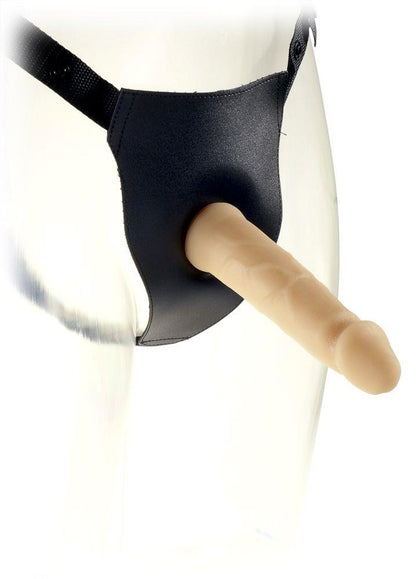 3-Strap-on z dildo realistyczny wygląd żylasty-3