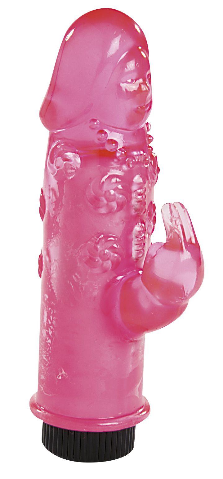 2-Mały wibrator realistyczny mini sex masażer 8cm-2