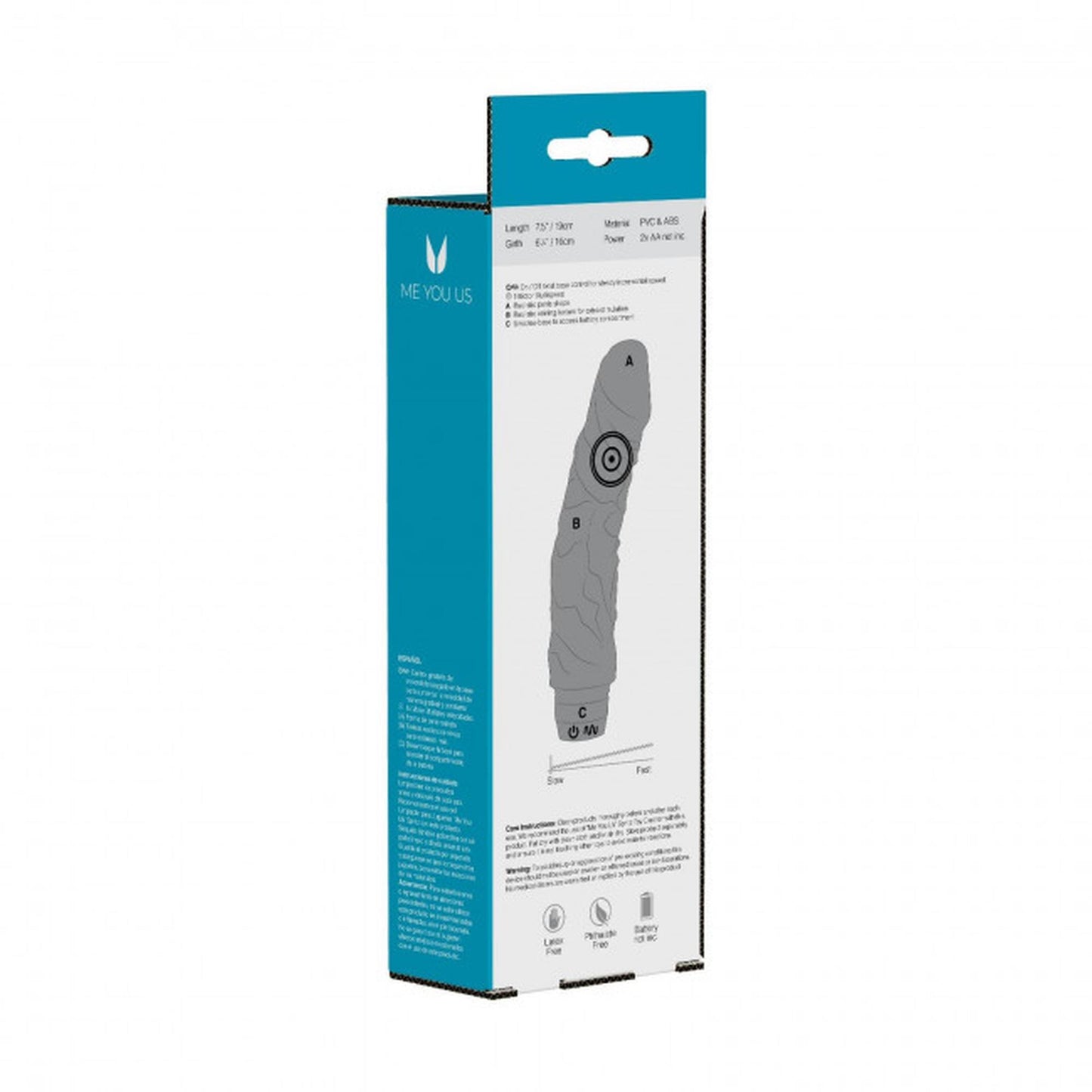 3-Wibrator realistyczny jak penis duży gruby 19cm-3