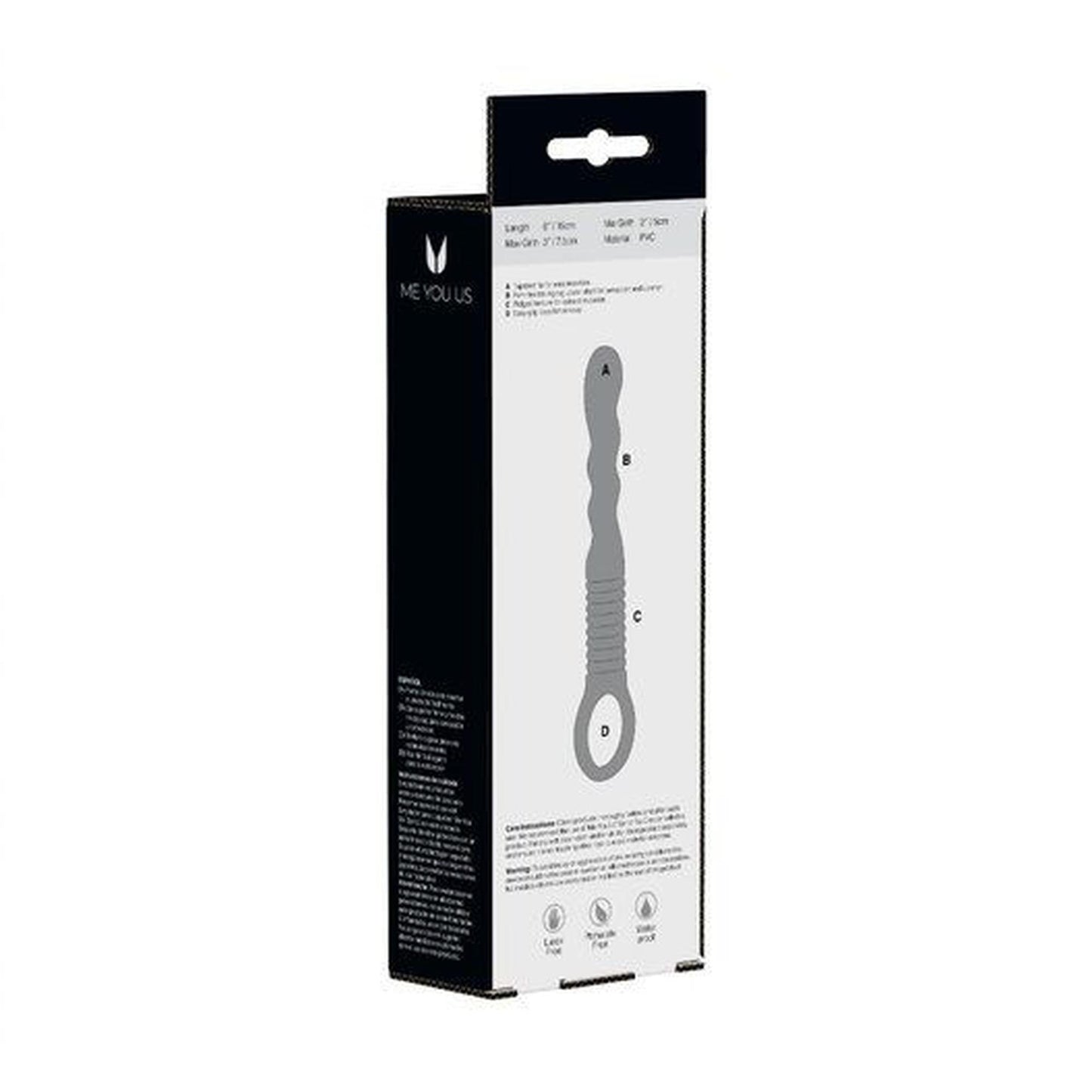 4-Wygięta sonda analna do penetracji stymulacji 15cm-4