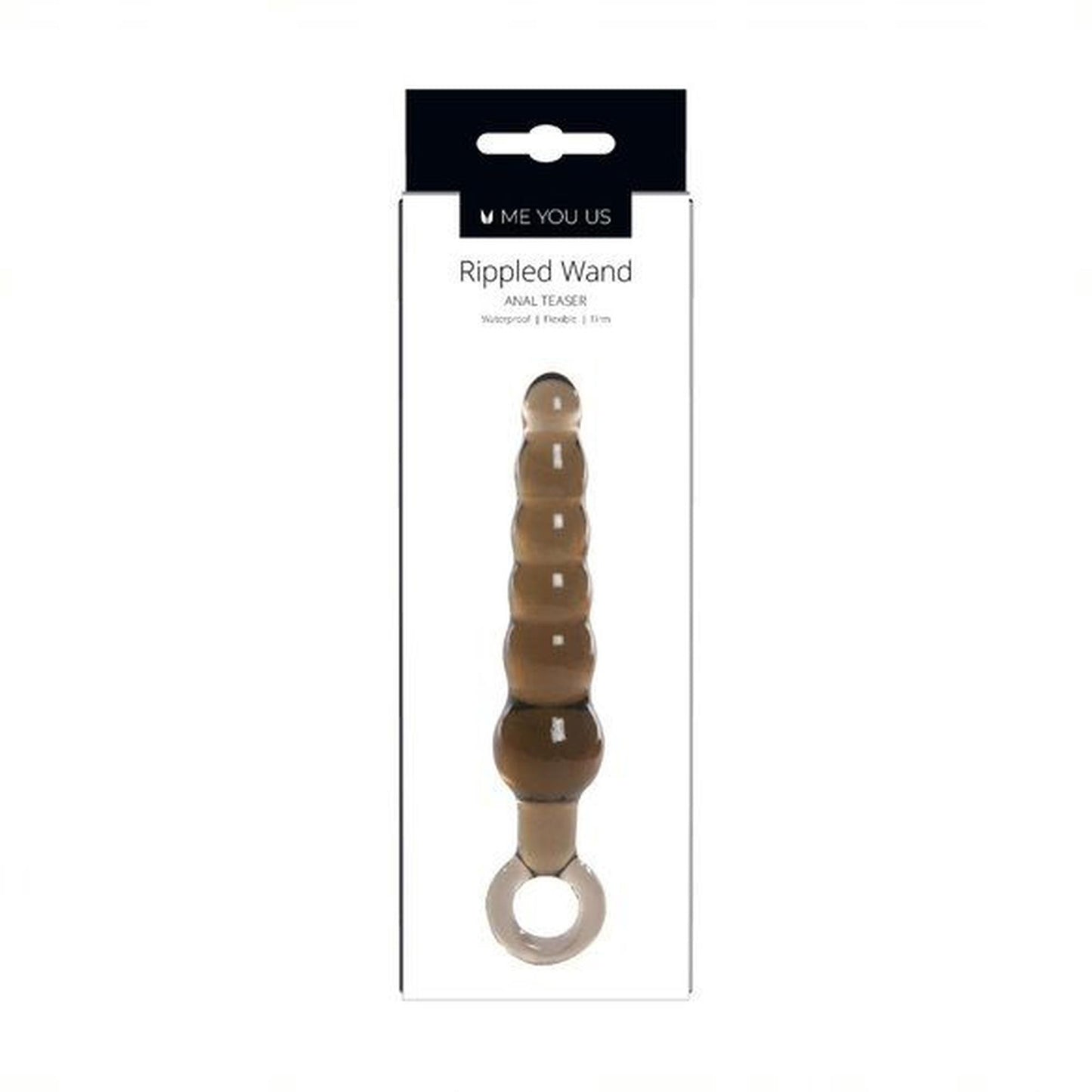 2-Jędrna elastyczna sonda analna z uchwytem sex 14cm-2