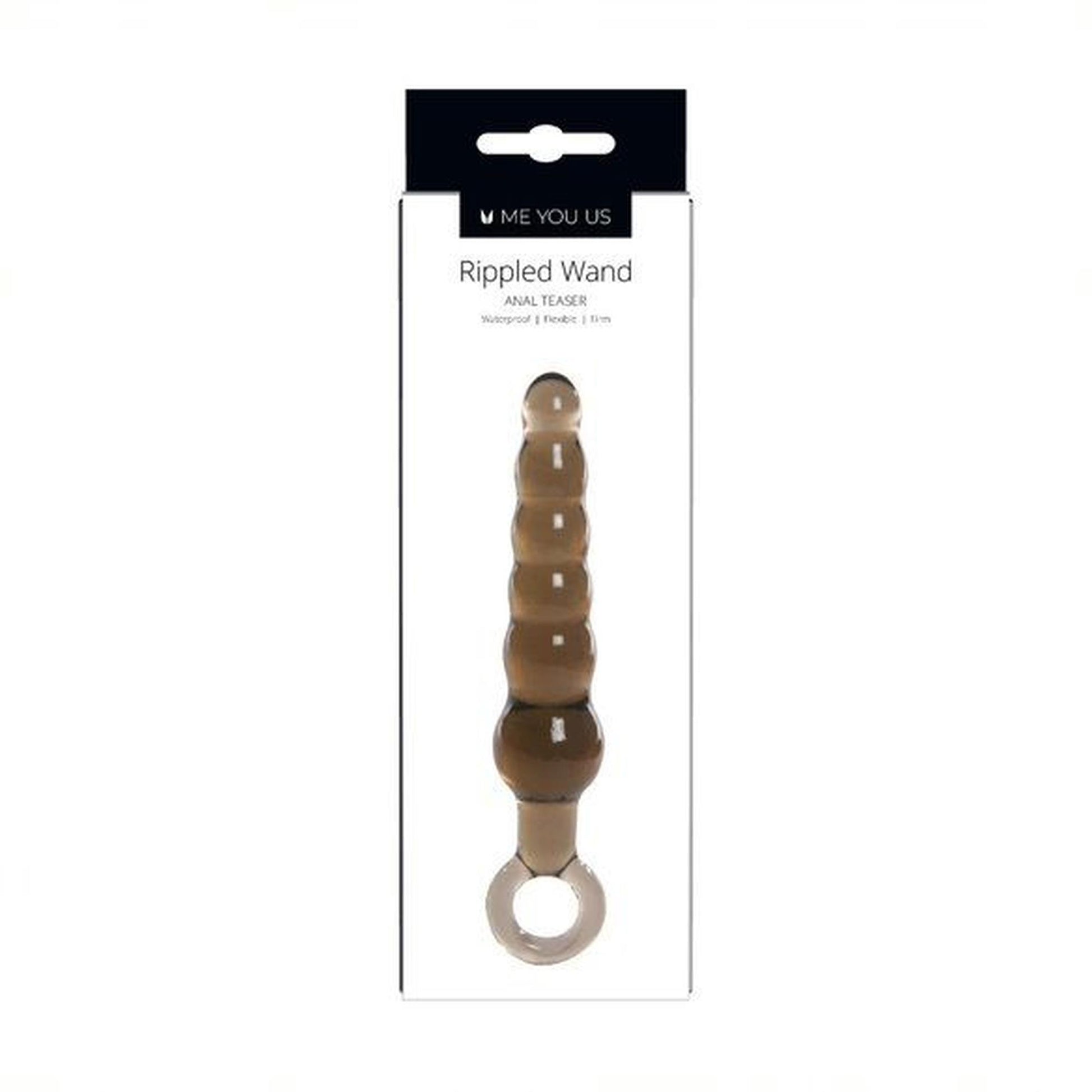 2-Jędrna elastyczna sonda analna z uchwytem sex 14cm-2
