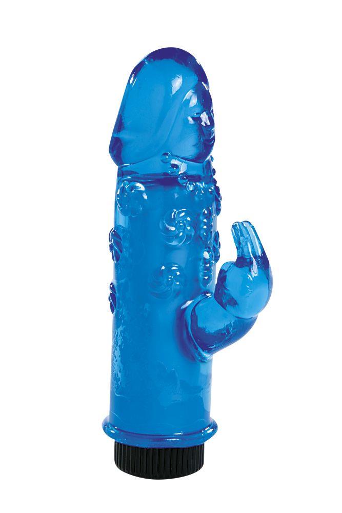 2-Wibrator z masażerem łechtaczki jak mini penis 13c-2