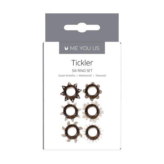 3-Pierścień- Tickler Set Textured Ring Smoke-3