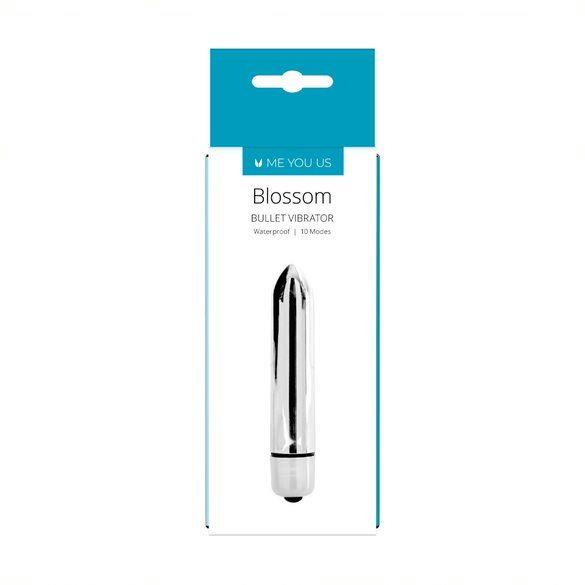 2-Wibrator- Me You Us Blossom 10 Mode Bullet Vibrator Silver-2