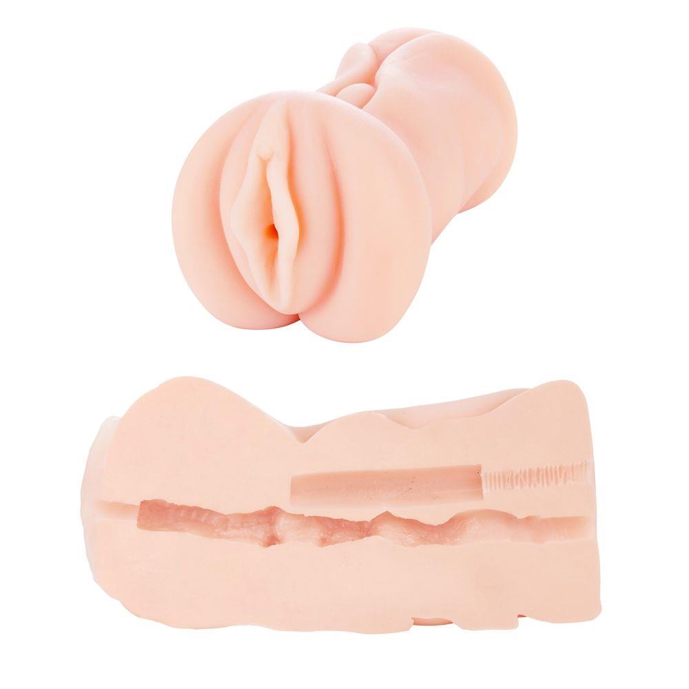 1-Wibrujący masturbator sztuczna cipka wagina sex-1