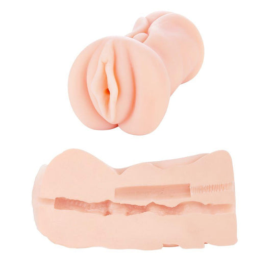 1-Wibrujący masturbator sztuczna cipka wagina sex-1