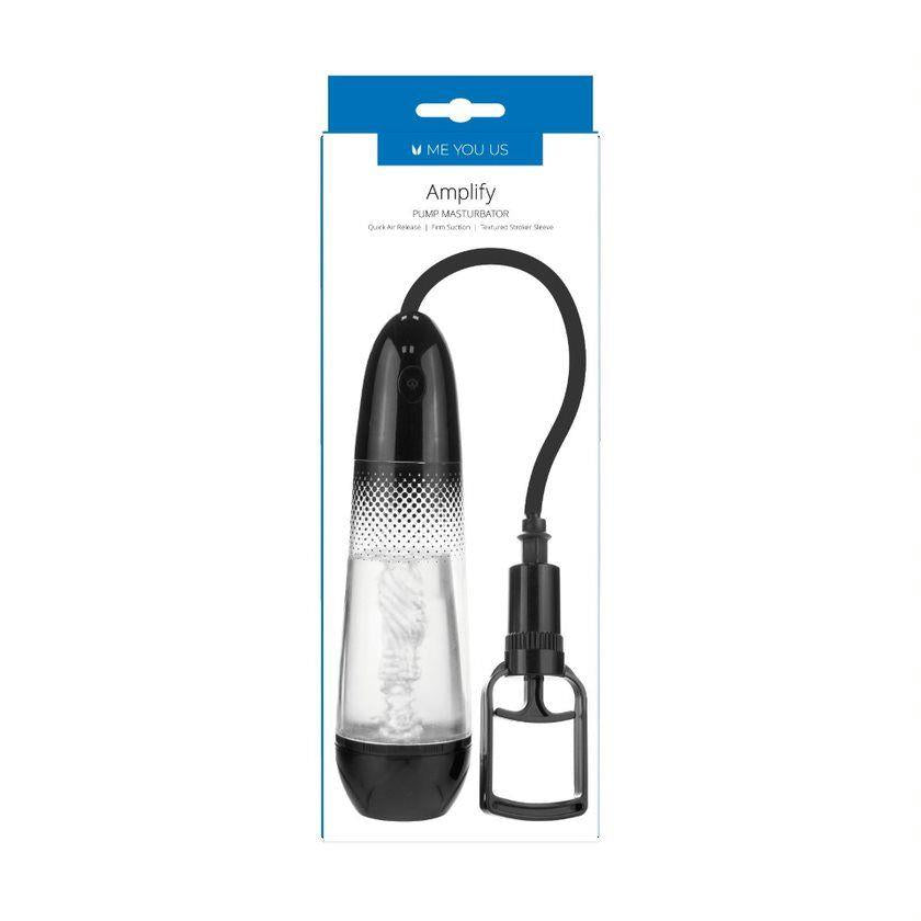 3-Pompka- Me You Us Amplify Pump Masturbator Clear/Black-3