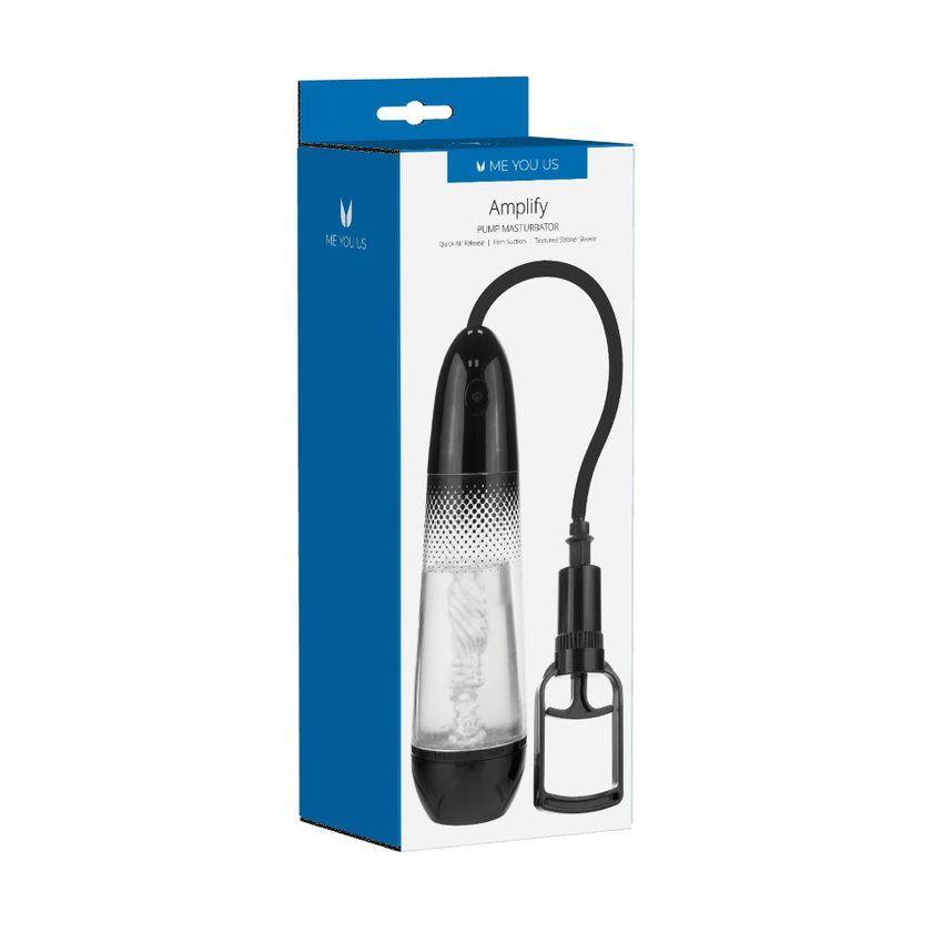 4-Pompka- Me You Us Amplify Pump Masturbator Clear/Black-4