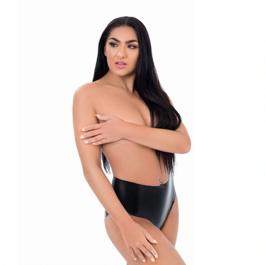 1-Me You Us Latex Crotchless Panties Large-1
