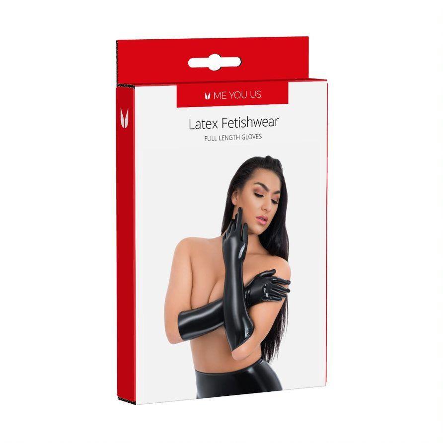 1-Me You Us Latex Full Length Glove Large-1