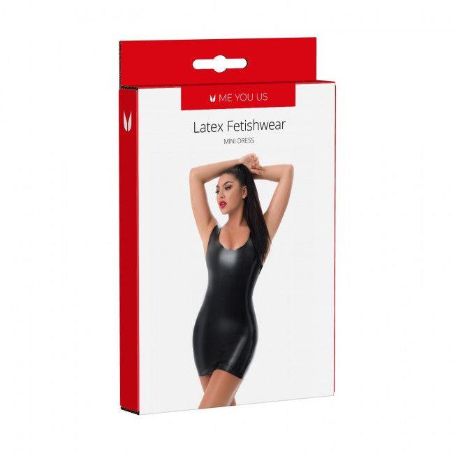 2-Me You Us Latex Mini Dress Medium-2