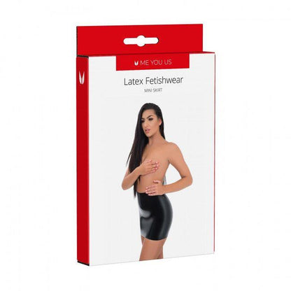 2-Me You Us Latex Mini Skirt Small-2
