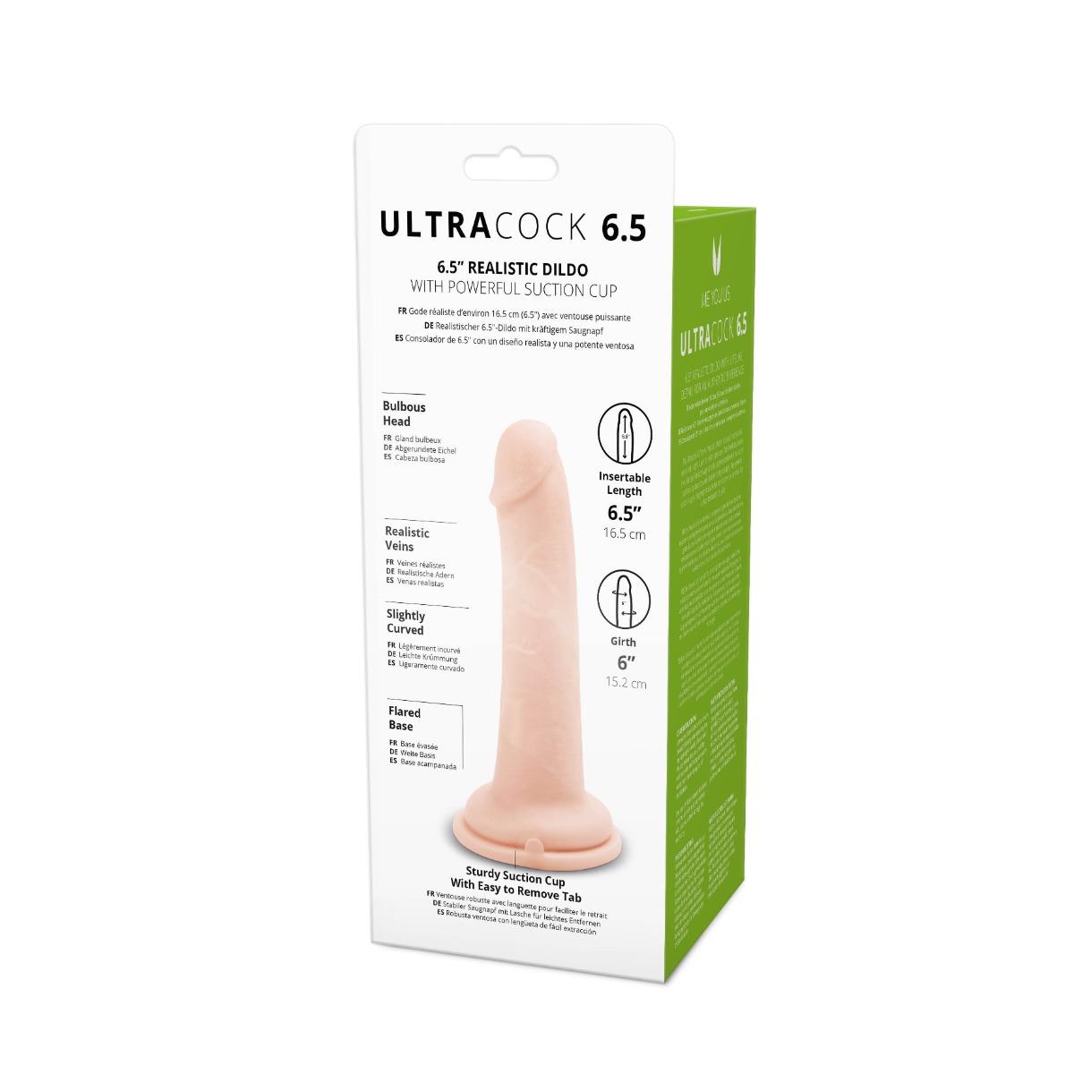 5-Duże realistyczne dildo z mocną przyssawką 16,5 cm-5