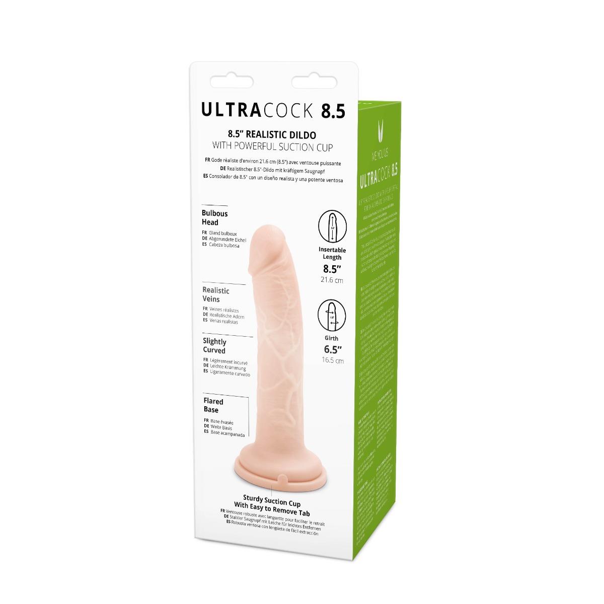 5-Duże realistyczne dildo z mocną przyssawką 21,5 cm-5
