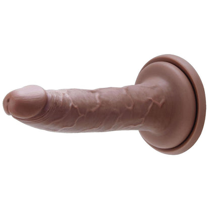 3-Realistyczny silikonowy penis z przyssawką 18 cm-3