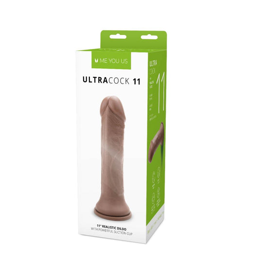 2-Gruby żylasty penis realistyczny przyssawka 28 cm-2