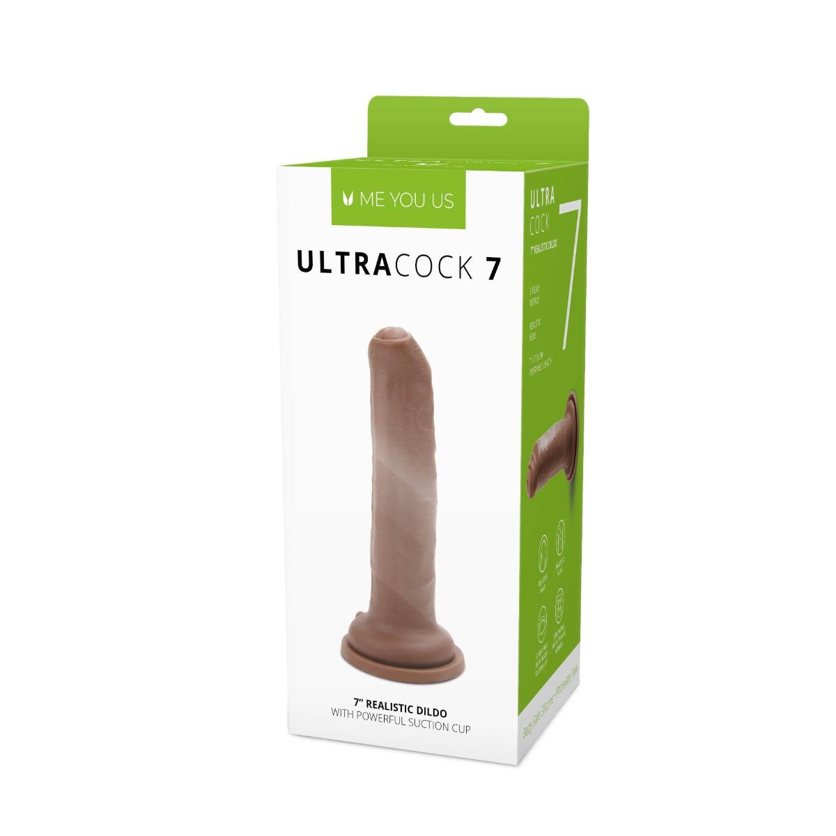 2-Me You Us Uncut Silicone Ultra Cock 7-2
