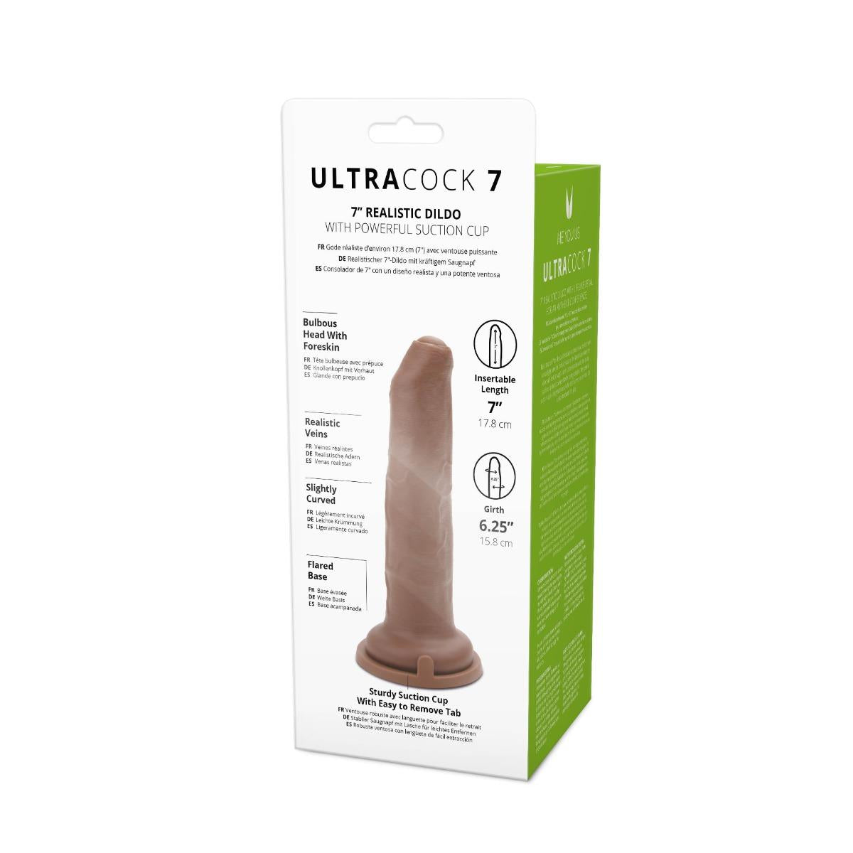 5-Me You Us Uncut Silicone Ultra Cock 7-5