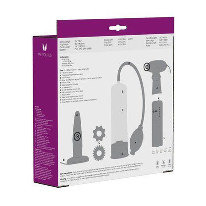 4-Me You Us Male Collection Couples Kit Black-4