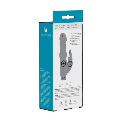 4-Wibrator króliczek z masażerem łechtaczki sex 13cm-4