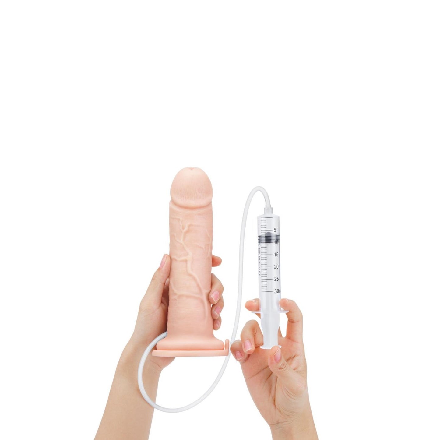 5-Me You Us Ultracock Realistic Squirting Dildo 8in-5