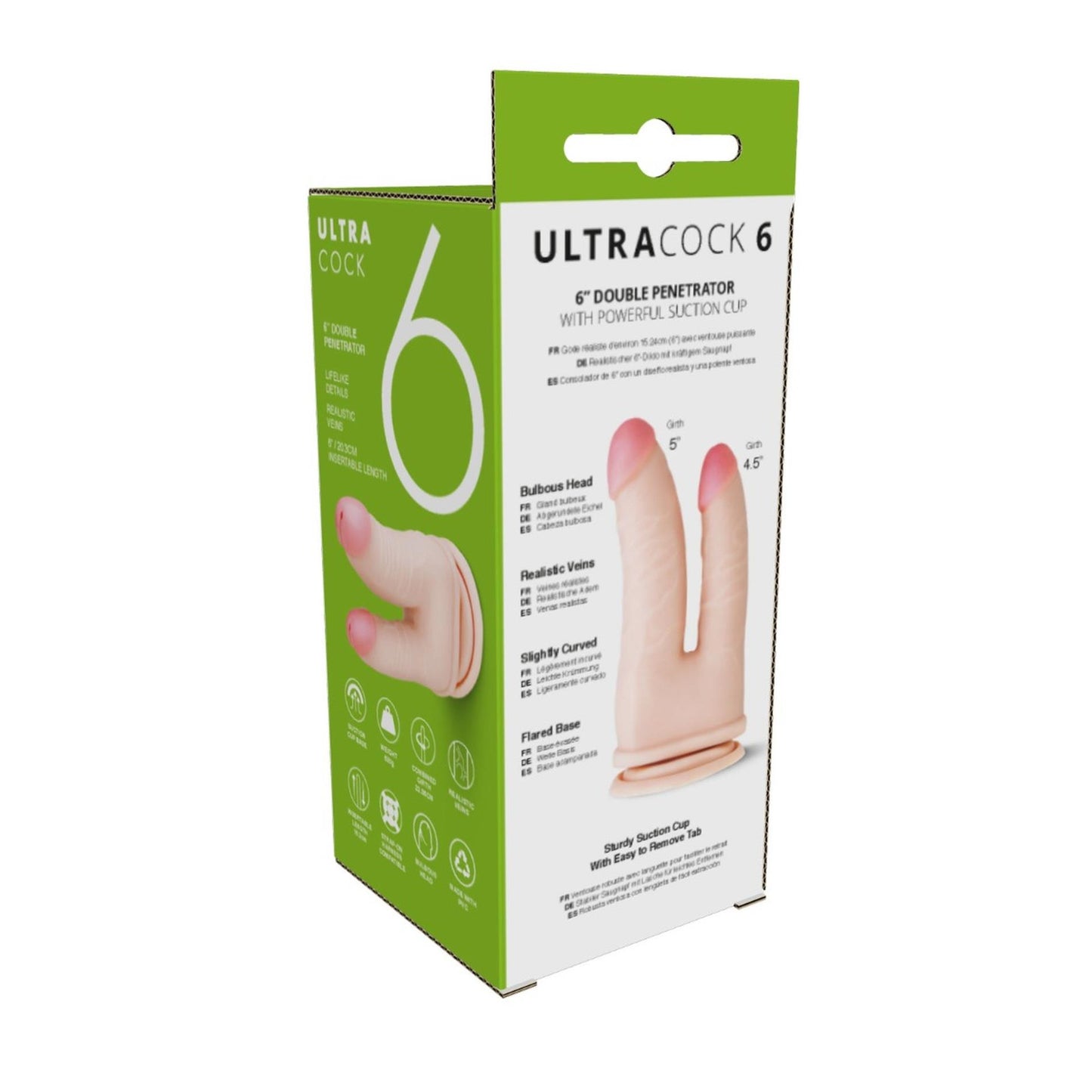 4-Me You Us Ultracock 6in Double Penetrator-4