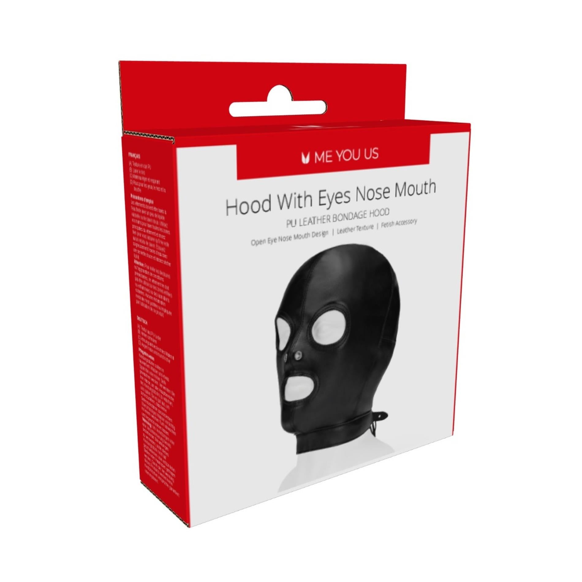 2-Me You Us Black Hood with Eyes Nose Mouth-2