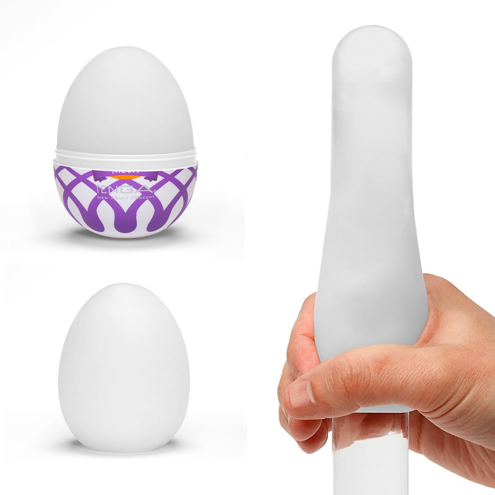 1-Tenga masturbator - jajko egg mesh rozciągliwe sex-1