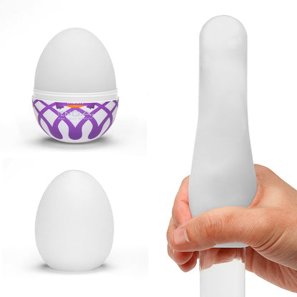 1-Tenga masturbator - jajko egg mesh rozciągliwe sex-1