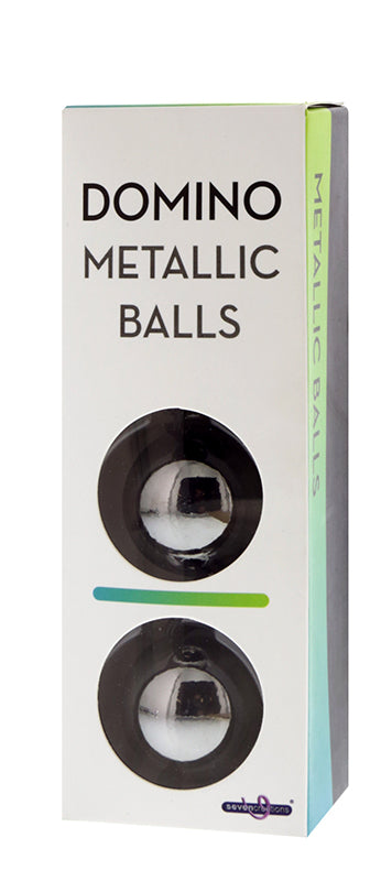 3-Kulki-DOMINO METALLIC BALLS -CHROME BLACK-3