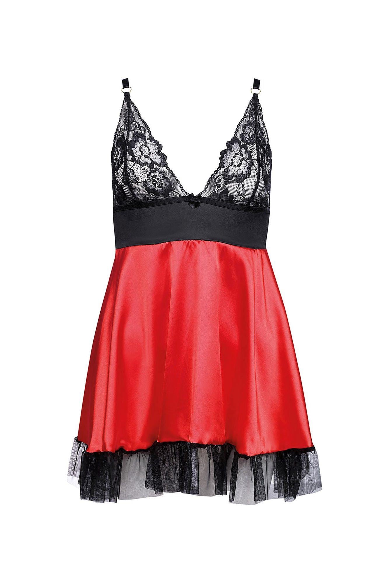 3-Bielizna- Lisbeth L/XL (Czerwona halka)-3