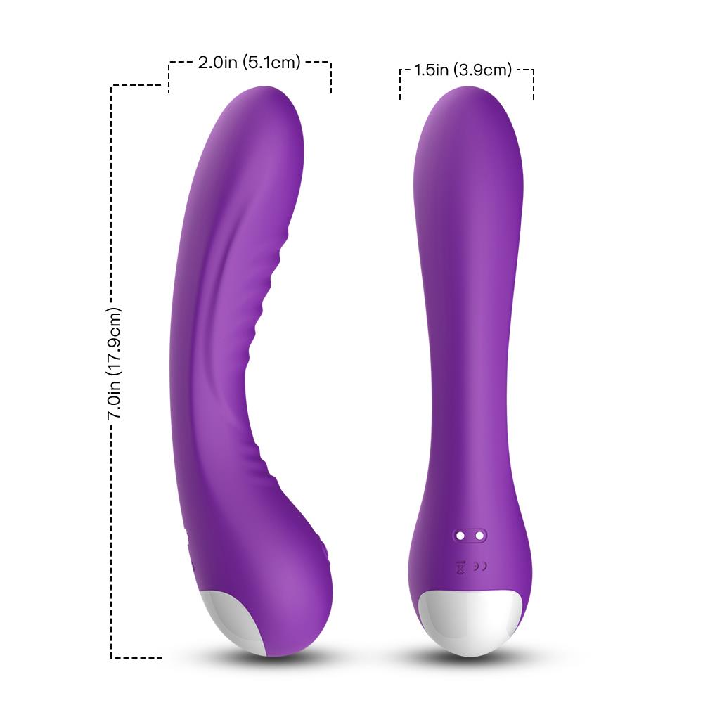 9-Wibrator punktu g masażer łechtaczki 18cm 9 trybów-9