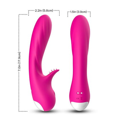 10-Wibrator punktu g masażer łechtaczki 18 cm 9 tryb-10