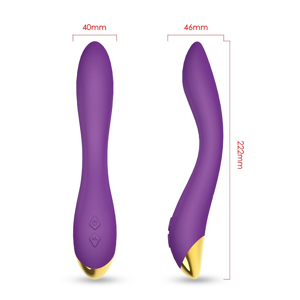 7-Wibrator masażer stymulator punktu g 22cm 9 trybów-7