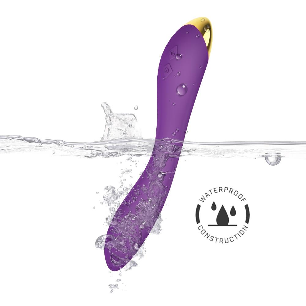 9-Wibrator masażer stymulator punktu g 22cm 9 trybów-9