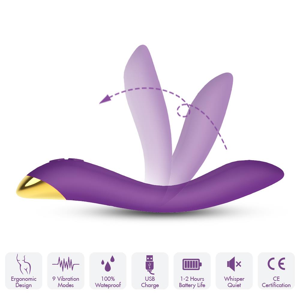 3-Wibrator masażer stymulator punktu g 22cm 9 trybów-3