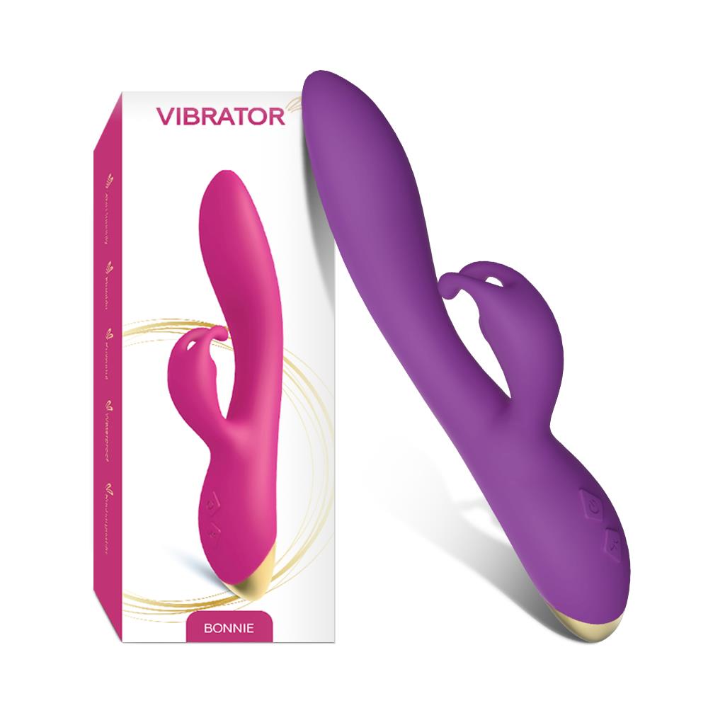 1-Wibrator króliczek masażer łechtaczki 22 cm 9 tryb-1