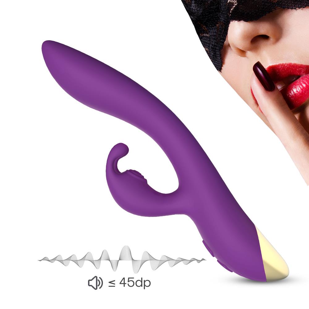 4-Wibrator króliczek masażer łechtaczki 22 cm 9 tryb-4