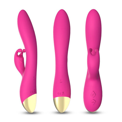 5-Wibrator króliczek masażer łechtaczki 22 cm 9 tryb-5