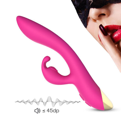 7-Wibrator króliczek masażer łechtaczki 22 cm 9 tryb-7